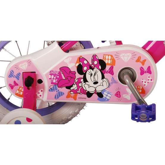 Volare - Barncykel - Minnie Cutest Ever 12 Tum Dubbla Handbromsar