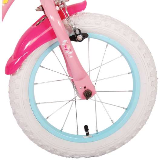 Volare - børnecykel - Princess 14 tommer dobbelte håndbremser