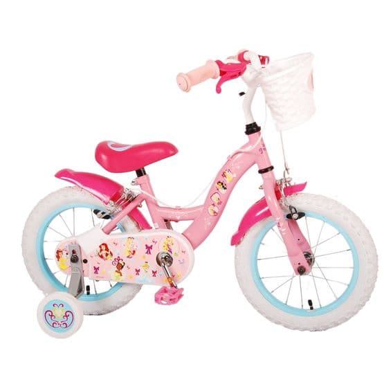 Volare - børnecykel - Princess 14 tommer dobbelte håndbremser