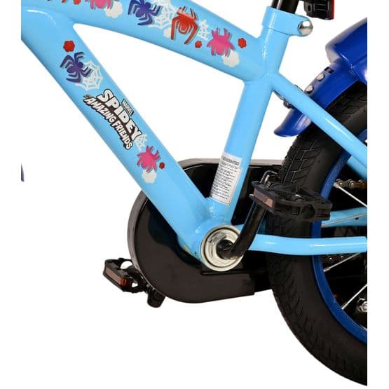 Børnecykel Volare - Spidey Amazing Friends 14 tommer fodbremse