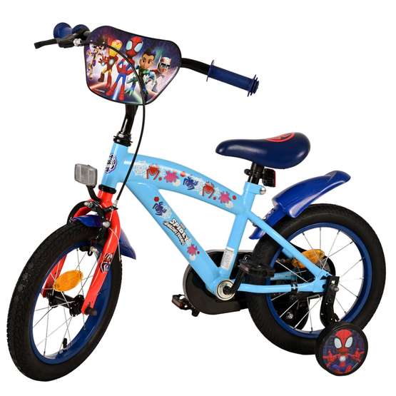 Børnecykel Volare - Spidey Amazing Friends 14 tommer fodbremse