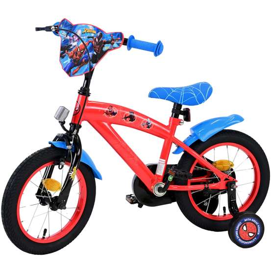 Volare - Barncykel - Spiderman 14 Tum Fotbroms