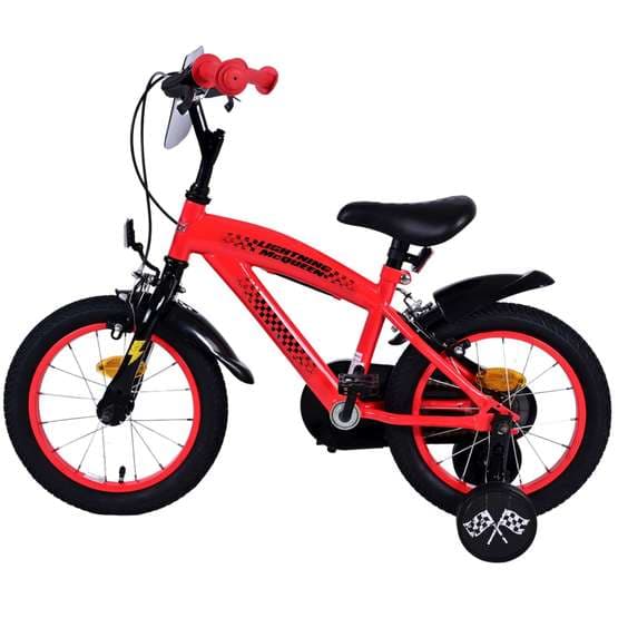 Volare - børnecykel - biler 14 tommer dobbelte håndbremser