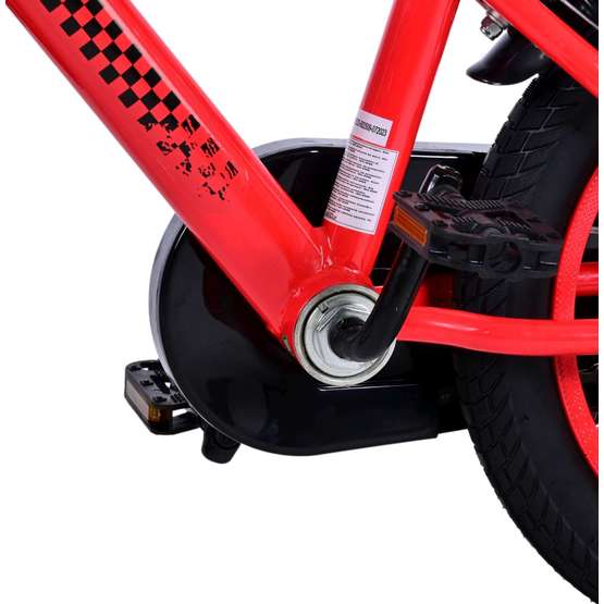 Volare - børnecykel - biler 14 tommer dobbelte håndbremser