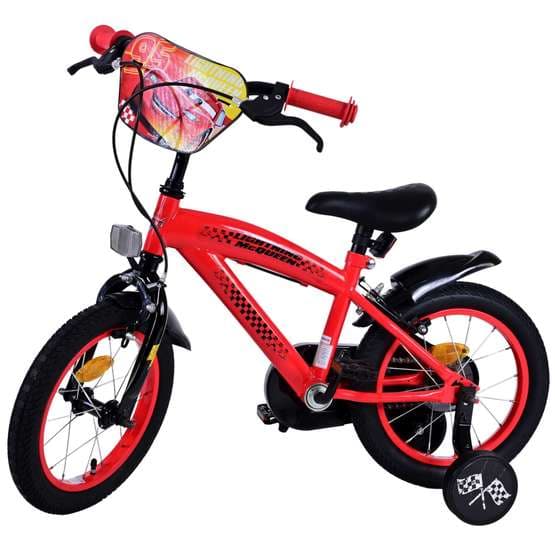 Volare - børnecykel - biler 14 tommer dobbelte håndbremser