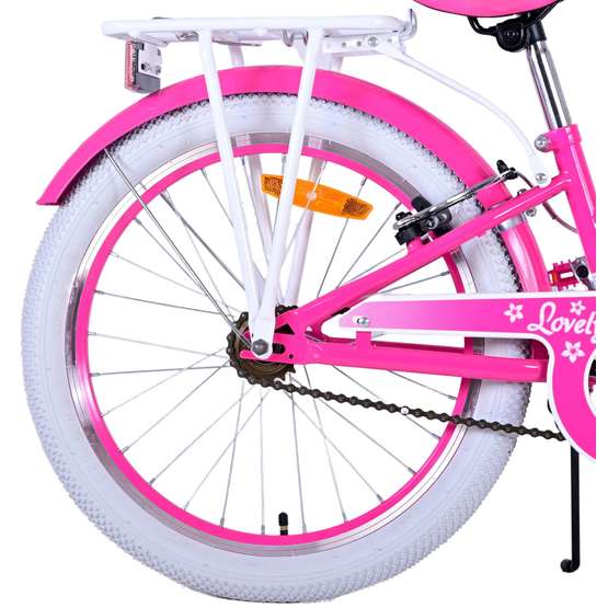 Volare - Barncykel - Lovely 20 Tum Rosa - Dubbla Handbromsar