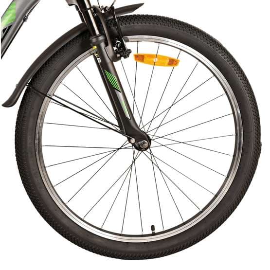 Barncykel Volare - Cross 24 Tum Mørkegrå - Nexus 3