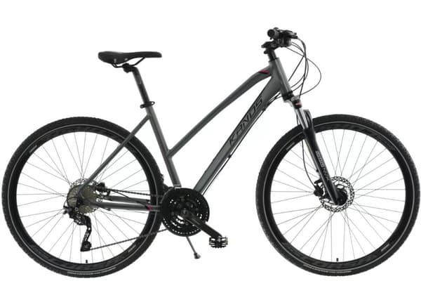 Damcykel Kands Avangarde Aluminium, 28" hjul, 168 - 185 cm 27 växlar, grafit/rosa