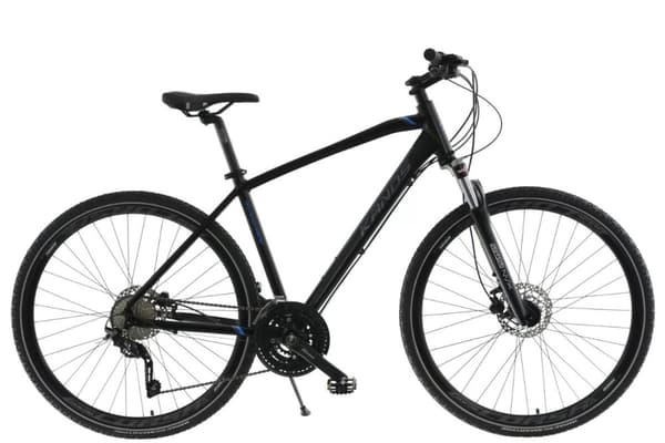 Damcykel Kands Avangarde Aluminium, 28" hjul, 182 - 200 cm, 27 växlar, Svart/Blå