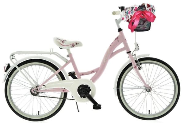 Barncykel 6-10 år Kands Diana 20'' hjul, 100-140 cm hög, Rosa