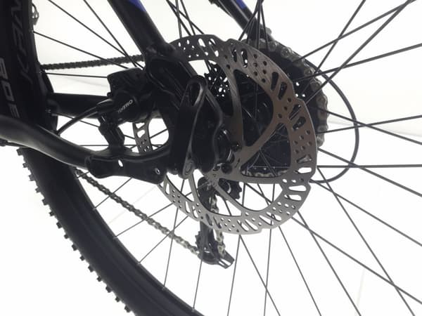 Herrcykeln Kands Comp-er hydraulisk, aluminium, 29 tum hjul, 168 - 185 cm, 24 växlar, svart/blå