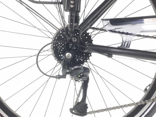 Kands Elite Pro 28" hjul, damcykel, 168 - 185 cm, aluminium, 24 växlar, svart