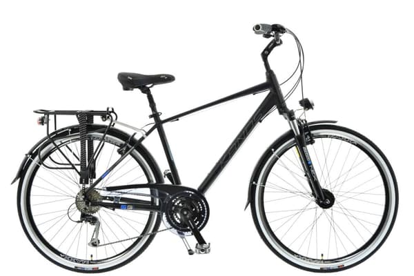 Kands Elite Pro 28" hjul, herrcykel, 182 - 200 cm, aluminium, 24 växlar, svart