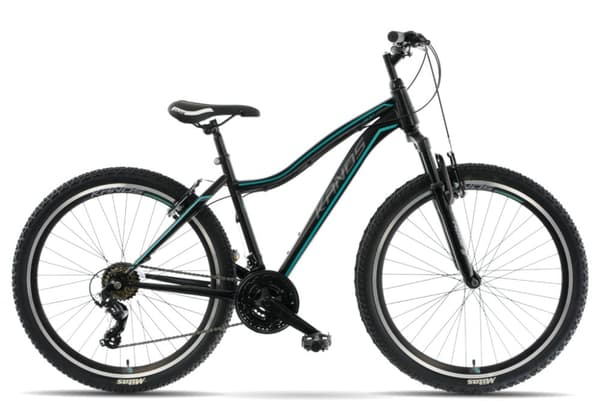 Damcykel Kands Energy 500 27,5", 166-188 cm, 21 växlar, svart/turkos