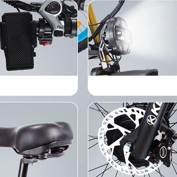 KETELES K800PRO aikuisten 2000W sähköpyörä, 23AH Samsung-akku, Shimano 7 Speed, 26*4.0 rengas, täysjousitettu sähköinen maastopyörä.