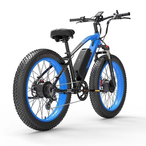 LANKELEISI MG740 PLUS aikuisten sähköpyörä 26*4.0'' rengas 1000W*2 kaksoismoottori 48V20Ah akku Maksiminopeus 49km/h