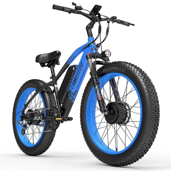 LANKELEISI MG740 PLUS aikuisten sähköpyörä 26*4.0'' rengas 1000W*2 kaksoismoottori 48V20Ah akku Maksiminopeus 49km/h