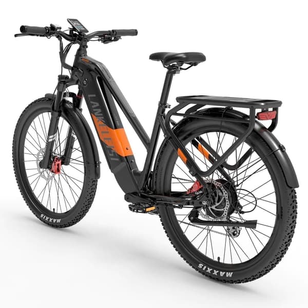 LANKELEISI MX600PRO 500W city elcykel, 20Ah SAMSUANG batteri, MAXXIS 27,5*2,4 Däck, Shimano 7 speed.