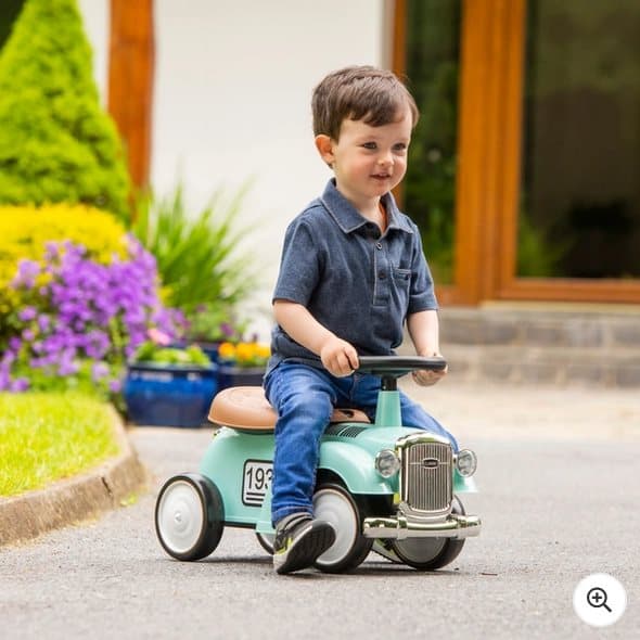 Retro Foot to Floor Ride On Car