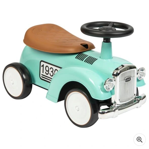 Retro Foot to Floor Ride On Car