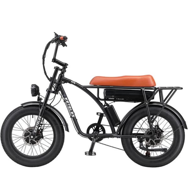 KETELES KF8 1000W/2000W aikuisten kaupunkisähköpyörä, Samsung 23AH akku, 20*4.0 Fat Tire, Shimano 7 Speed, Hydrauliöljylevyjarru.