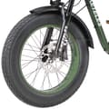 Pikkukuva 9 / 9: KETELES KF8 1000W/2000W aikuisten kaupunkisähköpyörä, Samsung 23AH akku, 20*4.0 Fat Tire, Shimano 7 Speed, Hydrauliöljylevyjarru.