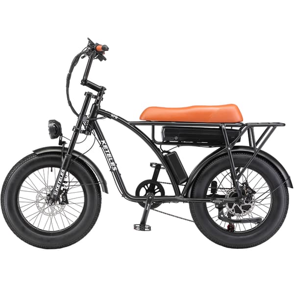 KETELES KF8 1000W/2000W aikuisten kaupunkisähköpyörä, Samsung 23AH akku, 20*4.0 Fat Tire, Shimano 7 Speed, Hydrauliöljylevyjarru.