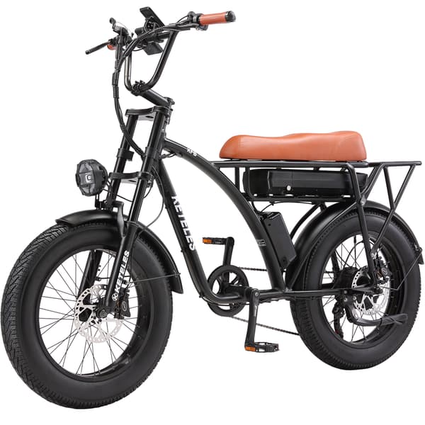 KETELES KF8 1000W/2000W aikuisten kaupunkisähköpyörä, Samsung 23AH akku, 20*4.0 Fat Tire, Shimano 7 Speed, Hydrauliöljylevyjarru.