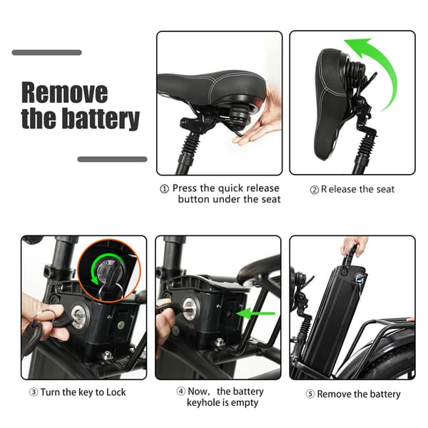 CMACEWHEEL T20 750W voksen city elcykel, 17AH batteri, 20*4.0 fedt dæk, 7 gear.