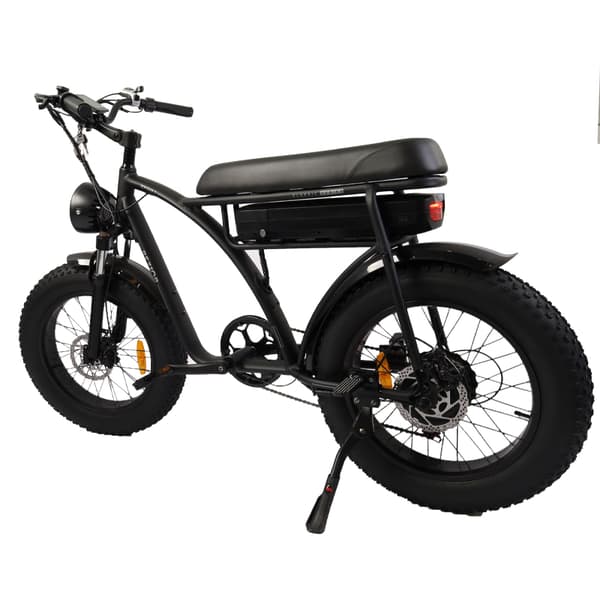 BEZIOR XF001 voksen city elcykel, 1000W motor, 12,5AH batteri, 20*4,0 dæk, Shimano 7 gear.