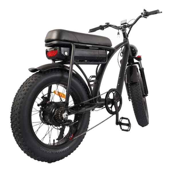 BEZIOR XF001 voksen city elcykel, 1000W motor, 12,5AH batteri, 20*4,0 dæk, Shimano 7 gear.
