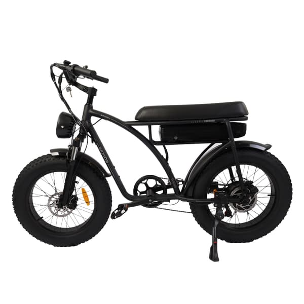 BEZIOR XF001 voksen city elcykel, 1000W motor, 12,5AH batteri, 20*4,0 dæk, Shimano 7 gear.
