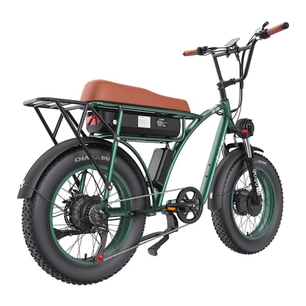 GOGOBEST GF750 Electric City Retro Bike, 2000W moottori, 17.5AH akku, 20*4.0 tuuman renkaat, mekaaniset levyjarrut.
