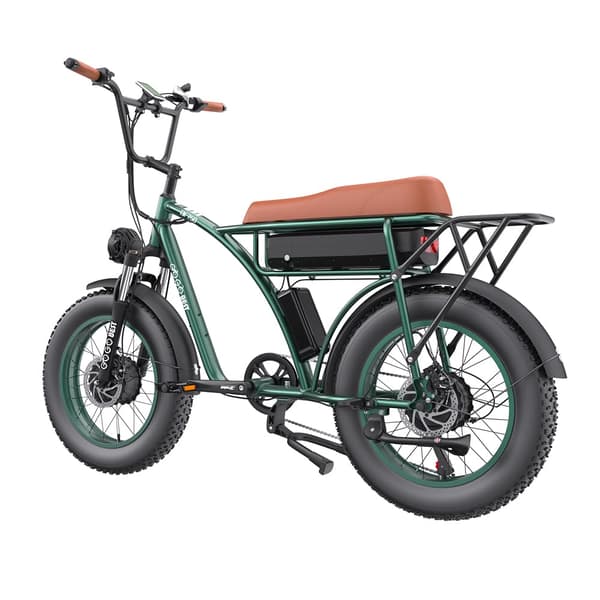 GOGOBEST GF750 Electric City Retro Bike, 2000W moottori, 17.5AH akku, 20*4.0 tuuman renkaat, mekaaniset levyjarrut.