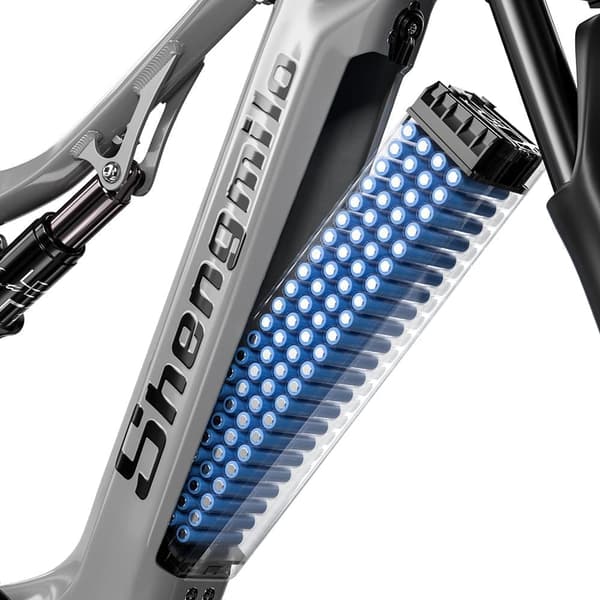 Elcykel 2*1000W Ebike 48V 17,5AH Batteri 26"X3"Fat däck upp till 50+KM/H &85 Miles Long Range Beach Mountain Elcykel