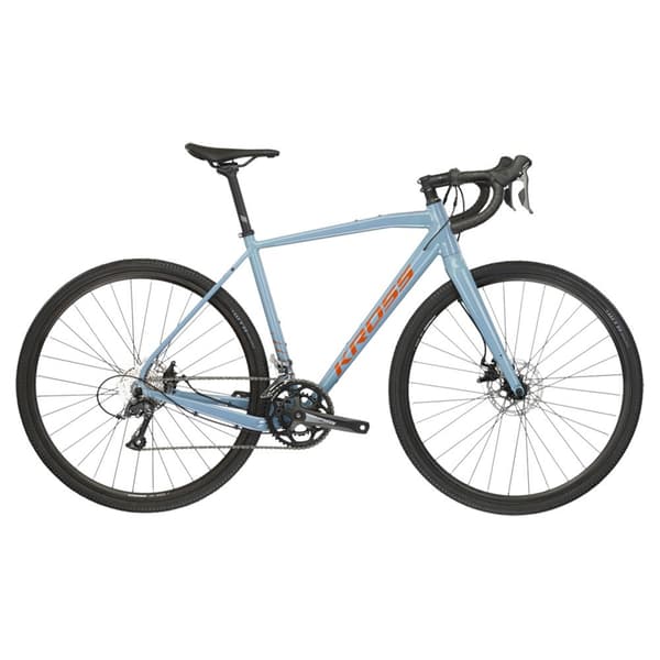 Kross Esker 1.0 28´´ Claris R2000 2024 Gravelcykel Blå S