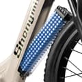 Pikkukuva 4 / 11: Shengmilo S700 Ebike sähköpyörä aikuinen 2 * 1000W moottori sähköpyörä miesten rasvapyörä 48V17.5AH irrotettava akku e pyörä maastopyörä