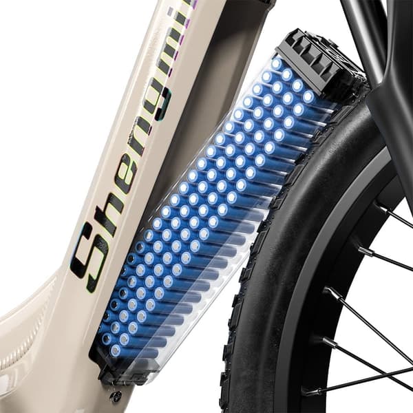 Shengmilo S700 Ebike sähköpyörä aikuinen 2 * 1000W moottori sähköpyörä miesten rasvapyörä 48V17.5AH irrotettava akku e pyörä maastopyörä