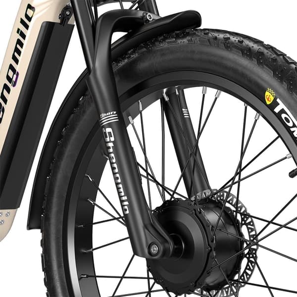 Shengmilo S700 Ebike sähköpyörä aikuinen 2 * 1000W moottori sähköpyörä miesten rasvapyörä 48V17.5AH irrotettava akku e pyörä maastopyörä