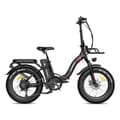 Miniatyrbillede 3 af 11: Fafrees F20 MAX Folding City El-cykel, 500W Motor, Samsung 22,5Ah batteri, 20"*4,0" Dæk, SHIMANO 7 Speed.