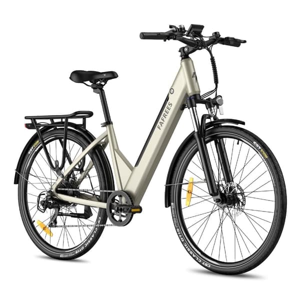 Fafrees F28 Pro Adult City Elcykel, 250W borstlös motor, 14,5Ah litiumbatteri, 27,5*1,75 däck, SHIMANO 7 Speed.