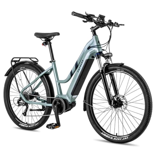 Fafrees FM8 City elcykel, 250W mellandriven motor, 14,5Ah litiumbatteri, 27,5*2,25 däck, SHIMANO ALTUS 9-växlad.