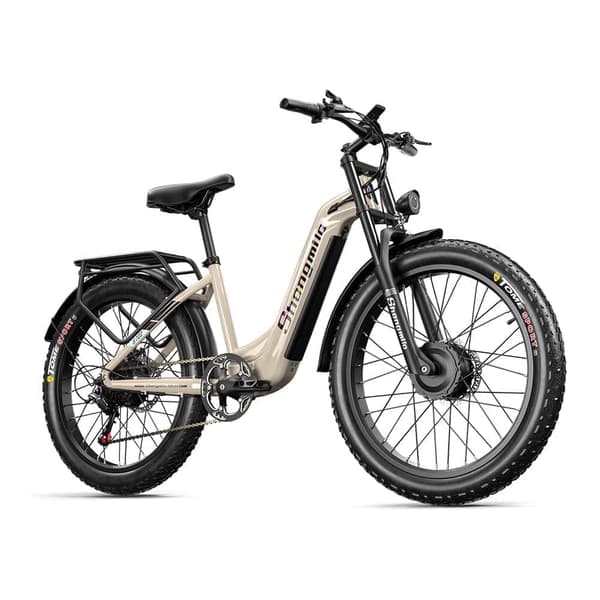 Shengmilo S700 e bike 2*1000W motor 48V17.5AH 26 Inch 3.0 Fat Tire Offroad Electric Bike E-Mountain cykel Ebike herr