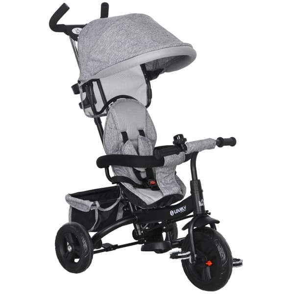 Rootz 6-in-1 lasten kolmipyörä - Lasten kolmipyörä - Taaperopyörä - Optimaalinen tasapaino - Parannettu turvallisuus - Säädettävä muotoilu - 95 cm x 5