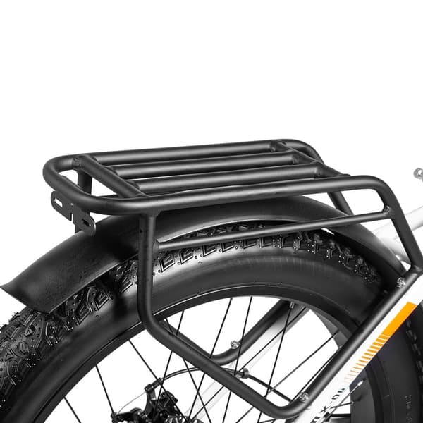 Shengmilo Elcykel för vuxna MX06 Vit, 1000W Borstlös-motor, 840Wh batteri, 7-växlad, luftsadel, 90 km räckvidd, Mountain eBike
