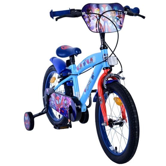 Børnecykel Volare - Spidey Amazing Friends 16 Tommer - Håndbremse