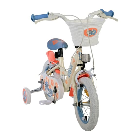 Børnecykel Volare - Stitch 12 Tommer - Håndbremse 2X Håndbremser