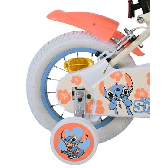 Børnecykel Volare - Stitch 12 Tommer - Håndbremse 2X Håndbremser
