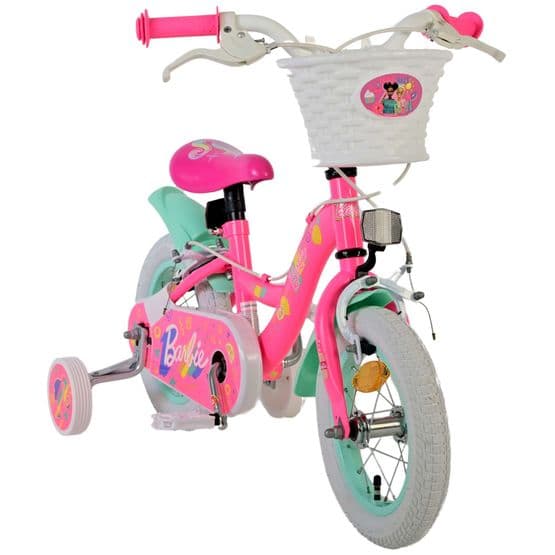 Lasten polkupyörä Volare - Barbie 12 tuumaa - Käsijarru 2X Käsijarrut
