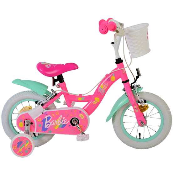 Lasten polkupyörä Volare - Barbie 12 tuumaa - Käsijarru 2X Käsijarrut